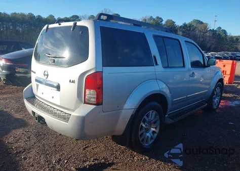 2011 Nissan Pathfinder Le из США, поврежденный, VIN 5N1AR1NN7BC607546